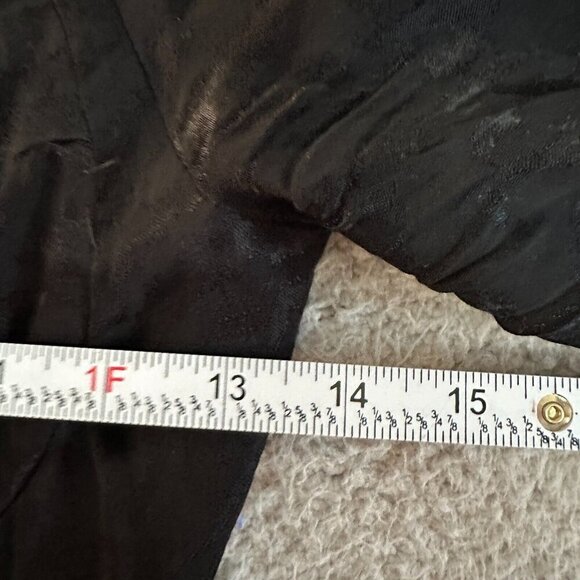 Good American Leopard Print Dress Button Front Puff Sleeve - Picture 15 of 16